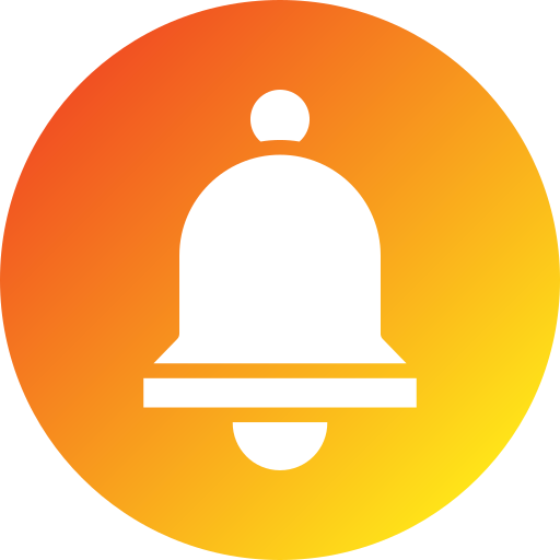 Bell Generic gradient fill icon