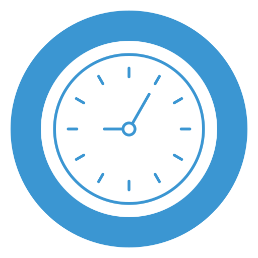 Clock Generic Color Fill Icon