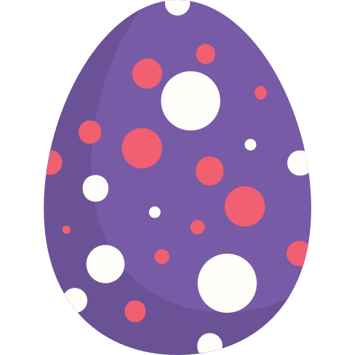 Easter egg Generic color fill icon