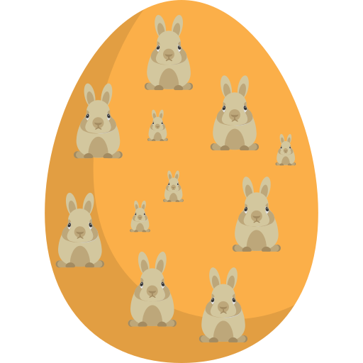 Easter egg free icon