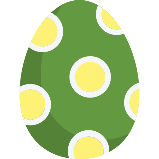 Easter egg Generic color fill icon