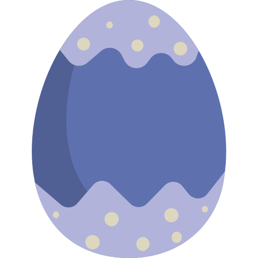 Easter egg Generic color fill icon