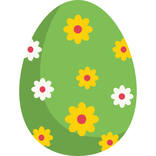 Easter egg Generic color fill icon