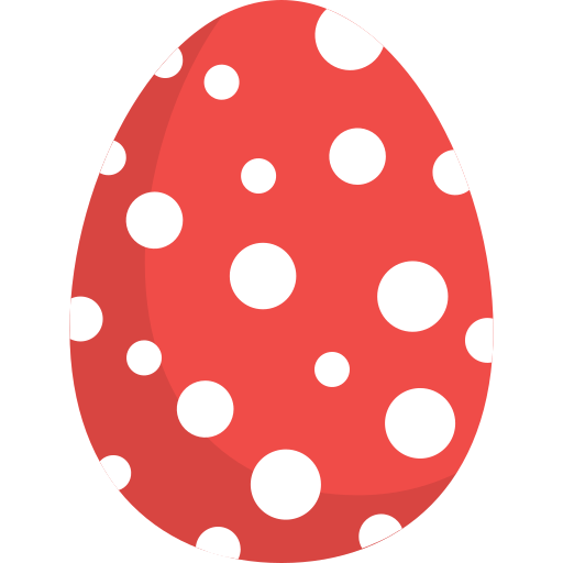 Easter egg Generic color fill icon