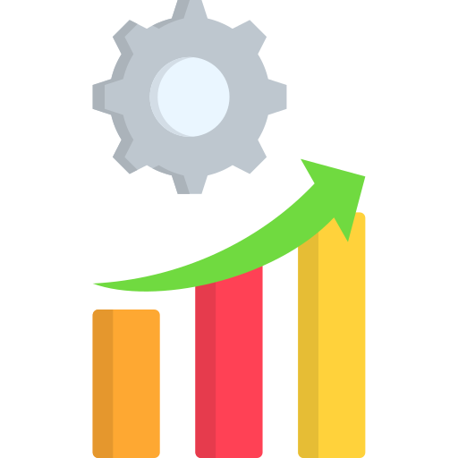 gráfico de negocios icono gratis