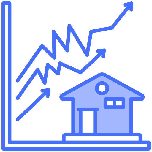 tarifas de vivienda icono gratis