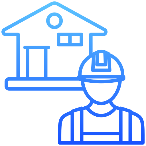 Builder Generic gradient outline icon