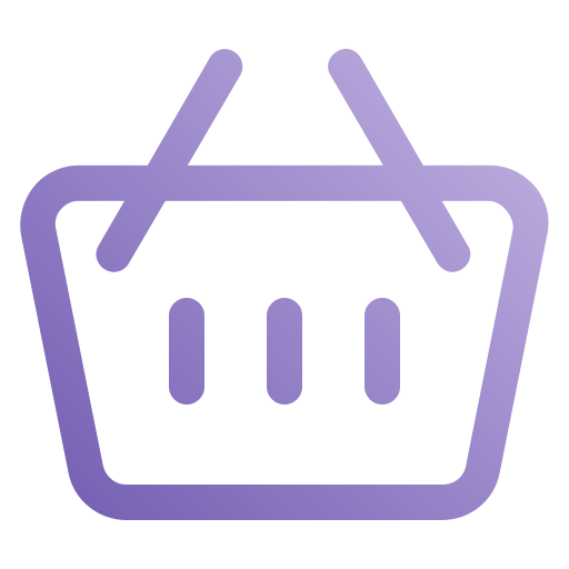 Shopping basket Generic gradient outline icon