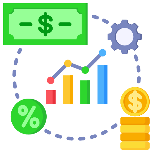 economía circular icono gratis