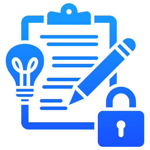 Intellectual Property Generic Gradient Fill Icon