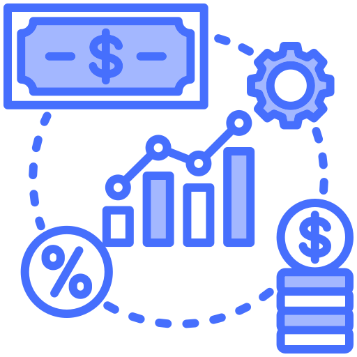 economía circular icono gratis