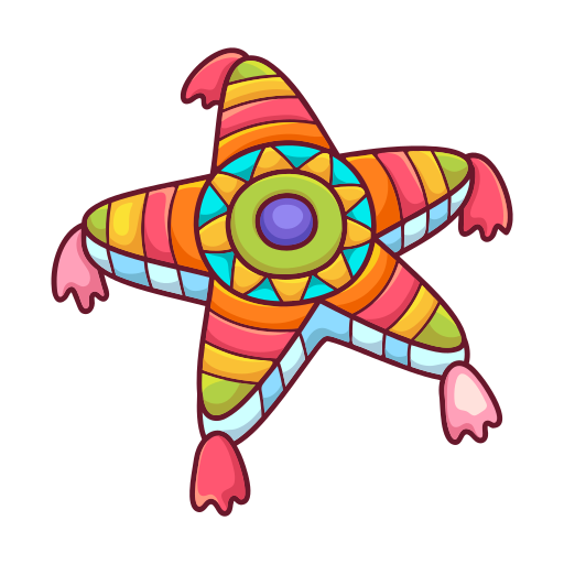 piñata gratis sticker