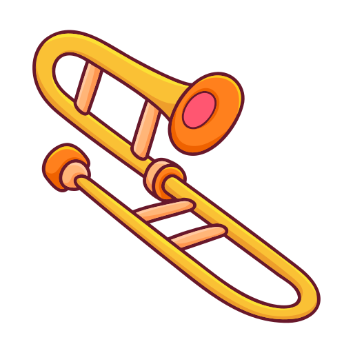 Trumpet Stickers - Free music Stickers