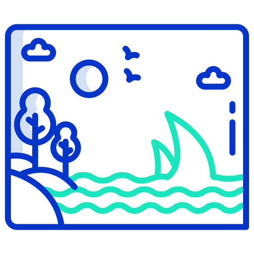 Beach Icongeek26 Outline Colour Icon