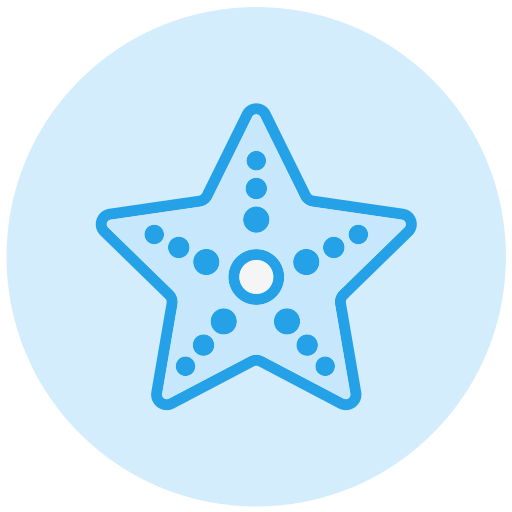 estrella de mar icono gratis