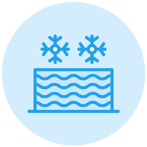 agua fría icono gratis