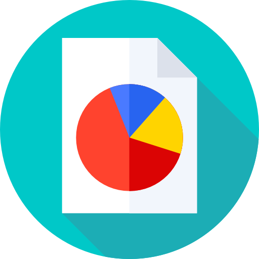 gráfico circular icono gratis