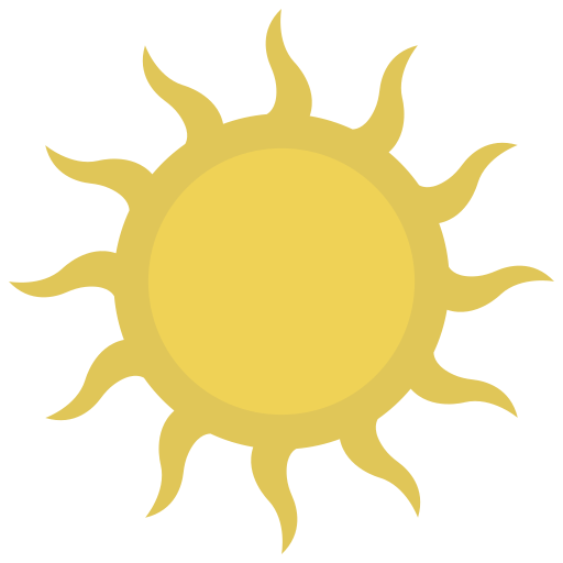 Sun Generic color fill icon