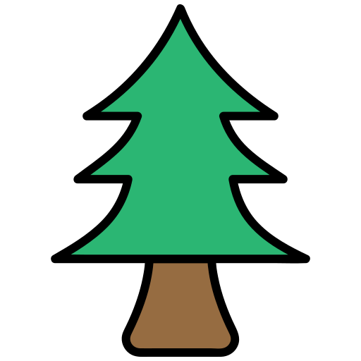 Tree Generic color lineal-color icon