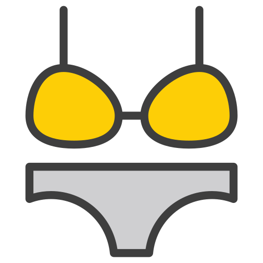 Bikini Generic color lineal-color icon