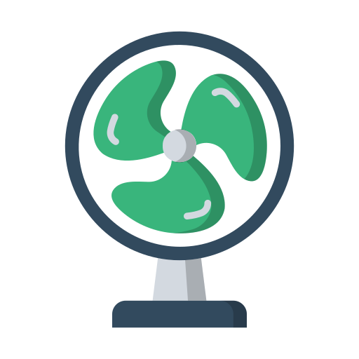 Настольный вентилятор бесплатно иконка Настольный вентилятор бесплатно иконка