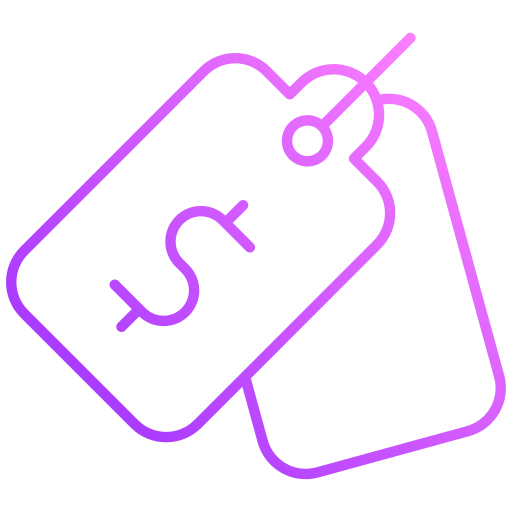 Price tag free icon