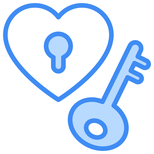 Heart Lock Generic Color Lineal-color Icon