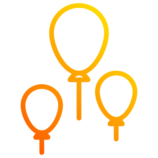 des ballons Icône gratuit