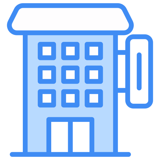 호텔 무료 아이콘