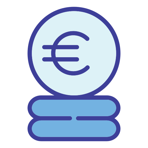 euro icono gratis