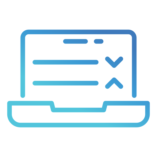 Laptop Generic gradient outline icon