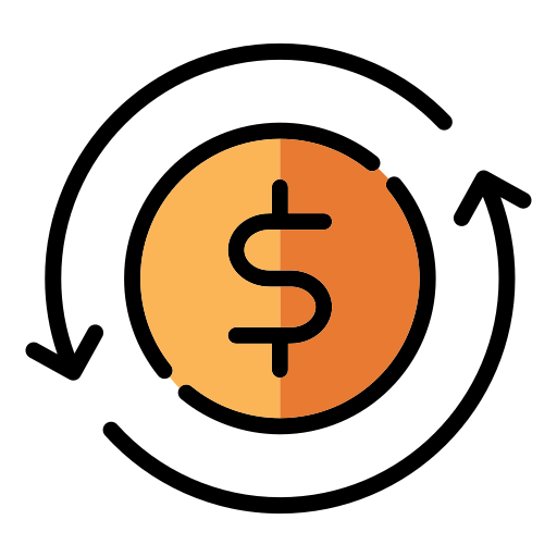 Money flow Generic color lineal-color icon