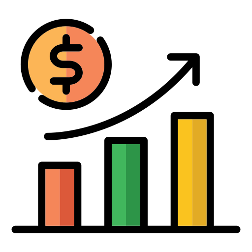 Profit Generic color lineal-color icon