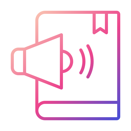 Audio book free icon
