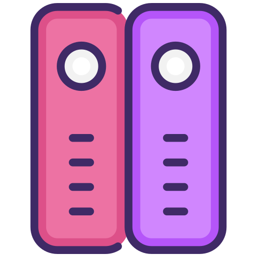 Library Generic Color Lineal Color Icon