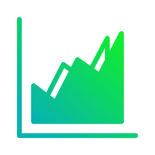 gráfico de ondas icono gratis