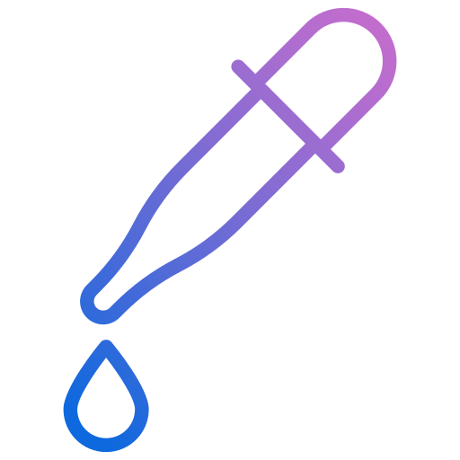 Eyedropper Generic gradient outline icon