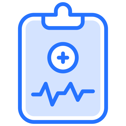 relatório médico grátis ícone