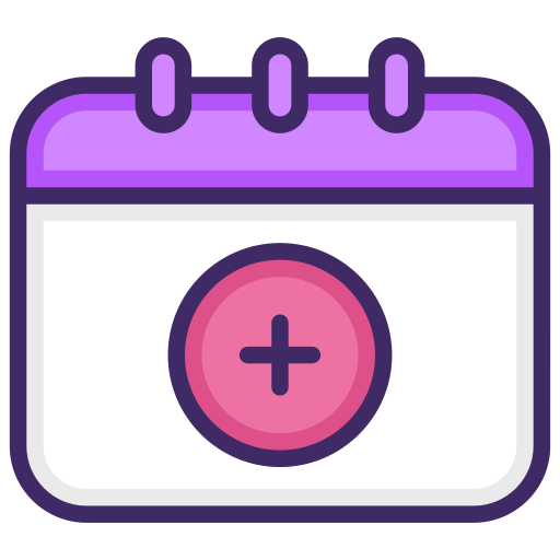 진료 예약 무료 아이콘