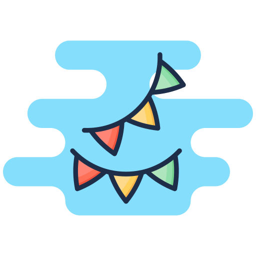 guirnalda icono gratis