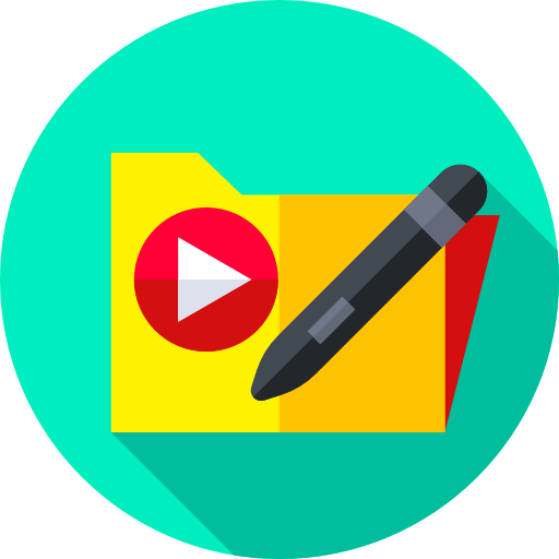 película icono gratis