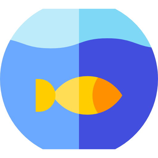 Fishbowl Basic Straight Flat icon