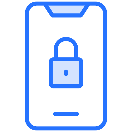 Mobile security Generic color lineal-color icon