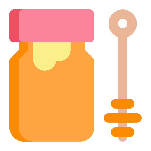 tarro de miel icono gratis