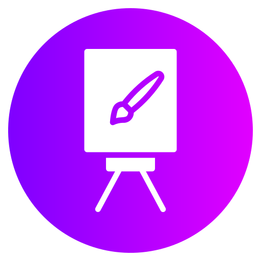 Painting Generic gradient fill icon