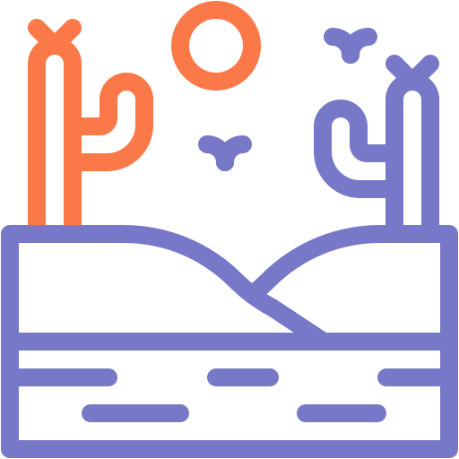 desierto icono gratis