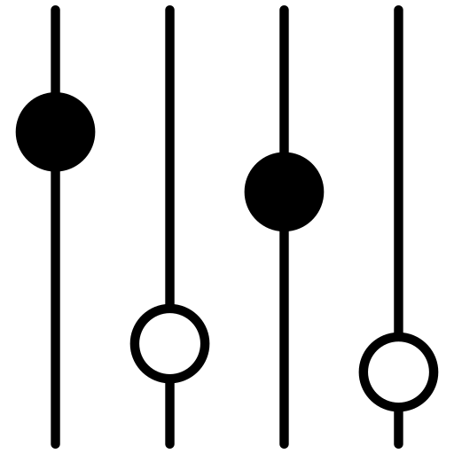 Equalizer free icon Equalizer free icon