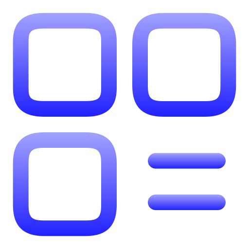 Shape Generic gradient outline icon