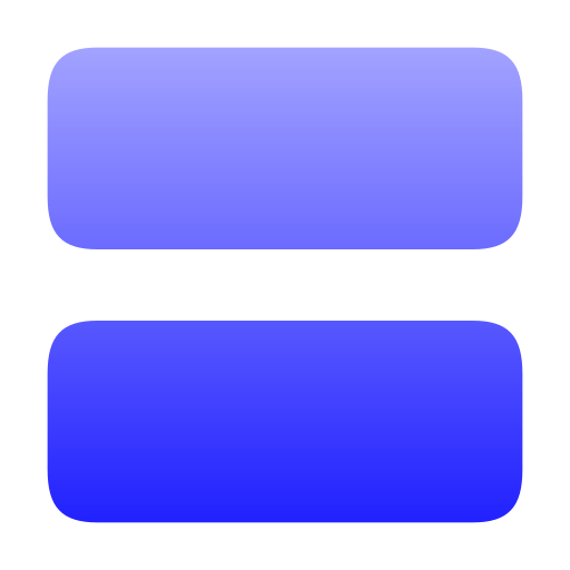 Row Generic gradient fill icon