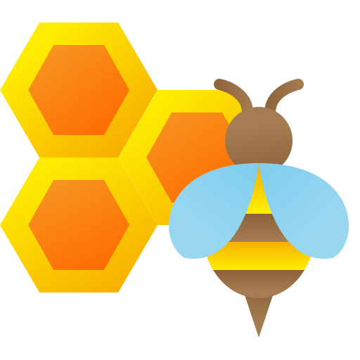 abeja icono gratis